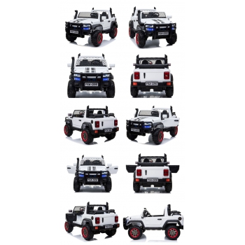 MEGA DZIP 4X4, MIĘKKIE KOŁA EVA, MIĘKKIE SIEDZENIE, PANEL, FULL OPCJA 2x12V /YSA026