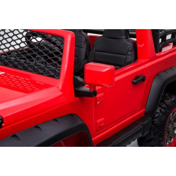 MEGA DZIP 4X4, MIĘKKIE KOŁA EVA, MIĘKKIE SIEDZENIE, PANEL, FULL OPCJA 2x12V /YSA026