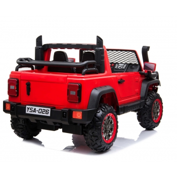MEGA DZIP 4X4, MIĘKKIE KOŁA EVA, MIĘKKIE SIEDZENIE, PANEL, FULL OPCJA /YSA026