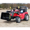 NAJMOCNIEJSZY TRAKTOR Z ŁYŻKĄ  I PILOTEM 12V  DWIE PRĘDKOŚCI/1005A