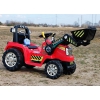 NAJMOCNIEJSZY TRAKTOR Z ŁYŻKĄ  I PILOTEM 12V  DWIE PRĘDKOŚCI/1005A