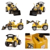 NAJMOCNIEJSZY TRAKTOR Z ŁYŻKĄ  I PILOTEM 12V  TRZY PRĘDKOŚCI/1005A