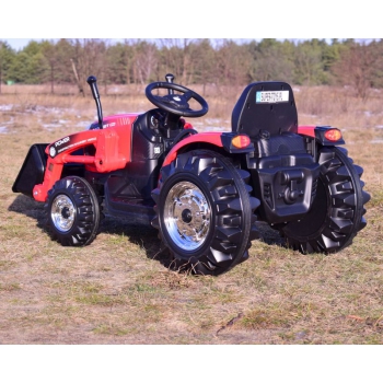 TRAKTOR NA AKUMULATOR  POWER Z ŁYŻKĄ , PILOT, JAKOŚĆ/ZP1008A