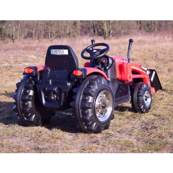 TRAKTOR NA AKUMULATOR  POWER Z ŁYŻKĄ , PILOT, JAKOŚĆ/ZP1008A